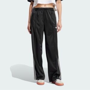 Adidas Firebird Track Pants 1X Black White Stripes